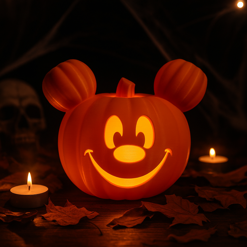 ✨ Calabaza Halloween Mickey 3D – Edición Especial ✨