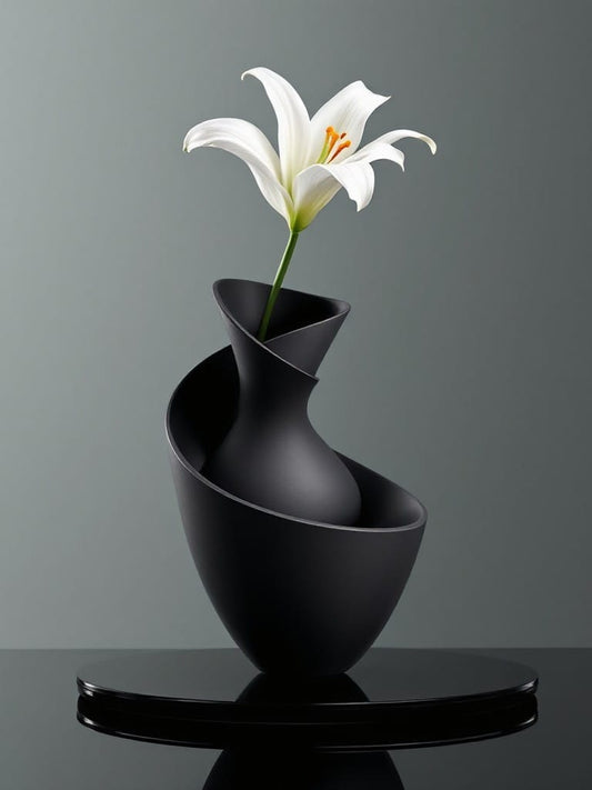 🖤 Jarrón Mia – Arte japonés en equilibrio perfecto